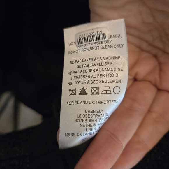 Hutch Midnight Black Foil Textured Blazer - Picture 5 of 7